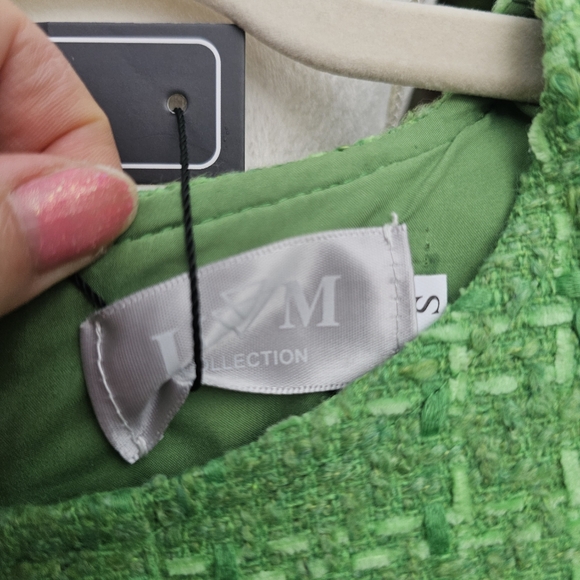 Nwt UYM  tweed golden buttons dress S - Picture 13 of 16